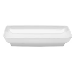 Elite Global Solutions M85145-NW Pappasan 14-1/2 X 8-1/2 White Platter