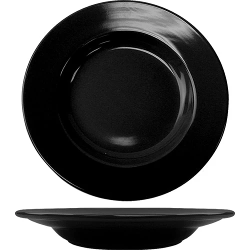 International Tableware CA-120-B Black 18 Oz Pasta Bowl - 12 / CS 3 International Tableware CA-120-B Black 18 Oz Pasta Bowl - 12 / CS