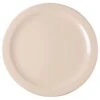 Carlisle 4350125 Dallas Ware 9" Tan Dinner Plate - Dozen -Libbey Kitchenware Store 106317
