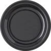 Carlisle 4350303 Dallas Ware 7-1/4" Black Salad Plate - 48 / CS -Libbey Kitchenware Store 106589