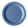 Cambro 10CWNR401 Slate Blue Camwear Narrow Rim 10 In. Plate - 48 / CS -Libbey Kitchenware Store 106699