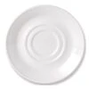 Steelite 11010158 Simplicity White 5-3/4" Double Well Saucer - 36 / CS -Libbey Kitchenware Store 107433