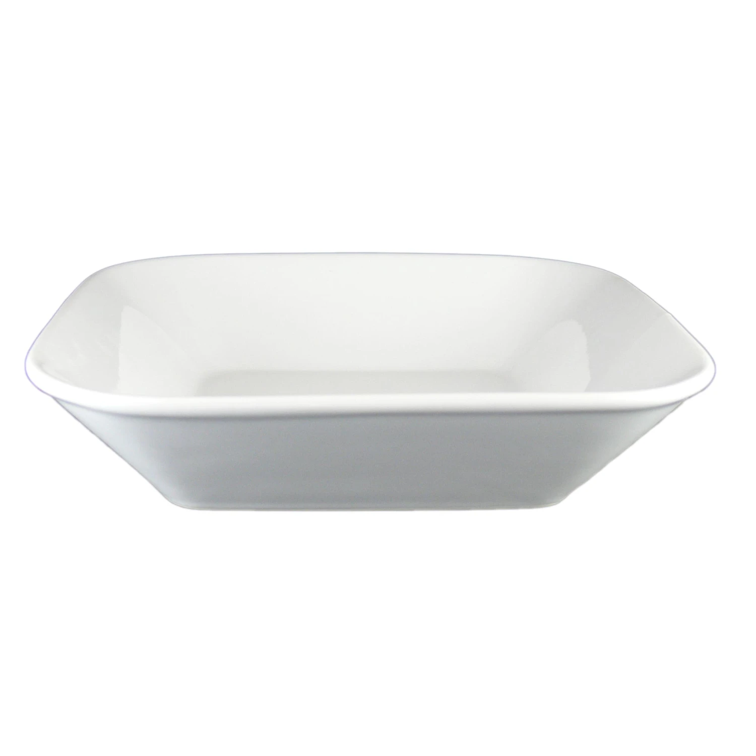 Vertex® China AV-SB22 Ventana 8.25" Square Bowl - 24 / CS 3 Vertex® China AV-SB22 Ventana 8.25" Square Bowl - 24 / CS