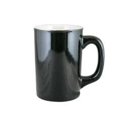 Vertex® China LH-BK Vista 11 Oz. Black Log Home Mug - 36 / CS
