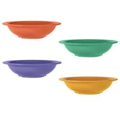 G.E.T. B-167-MIX Diamond Mardi Gras 16 Oz. Mixed Bowls - 24 / CS