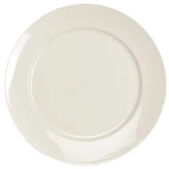Homer Laughlin 12102100 RE-21 Ivory 10-3/4" Dinner Plate - 12 / CS