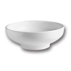 Hall® China 19530AWHA White 22 Oz. Pasta / Salad Bowl - 12 / CS