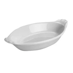 Hall China 5270ABWA Bright White 8 Oz. Welsh Rarebit Dish - 24 / CS