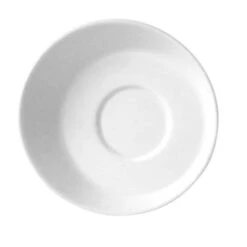 Steelite 9001C635 Distinction Sheer White 4-5/8" Saucer - 24 / CS