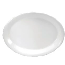 Buffalo F1560000360 Caprice Cream White 11.6 In Oval Platter - 12 / CS