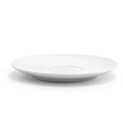 FOH DCS022WHP23 Spiral 4.75" White Saucer - 12 / CS