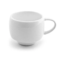 FOH DCS025WHP23 Spiral 8 Ounce Stackable Cup - 12 / CS