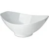 Carlisle 41102 3.6 Qt. White Large Oval Scoop Bowl -Libbey Kitchenware Store 136850