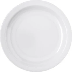 Carlisle 4350402 Dallas Ware 6-1/2" White Pie Plate - 48 / CS
