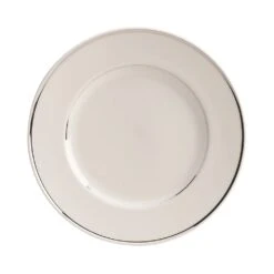 Homer Laughlin 03691191 Seville Platinum Line 9" Plate - 24 / CS