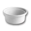 Hall China 630BBWA Bright White 9 Oz. Casserole Without Lid - 24 / CS -Libbey Kitchenware Store 142638