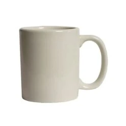 Tuxton BEM-1202 12 Oz. Eggshell C-Handle Mug - 24 / CS