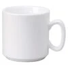 Vertex China SM-RB Rubicon 10 Oz. Stackable White Summit Mug - 36 / CS -Libbey Kitchenware Store 155526