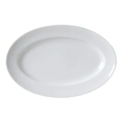 Vertex® China AL-40 Alpine 14" Oval Platter - 12 / CS