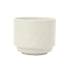 Syracuse China 950038551 Cascade 8 Ounce Stacking Bouillon - 36 / CS