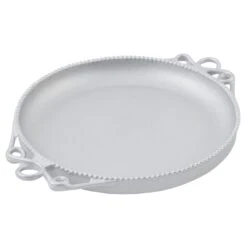 Bon Chef 2108 PEWTER Aluminum 18" Round Bolero Platter