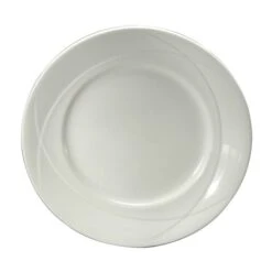 Oneida F1150000157 Vision White 11-1/4&quot: Round Plate - 12 / CS