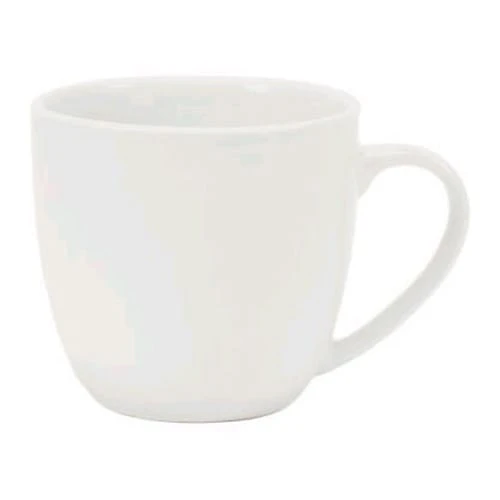 Tuxton BPM-120A Menudo White 12 Oz. Milano Mug - 24 / CS 3 Tuxton BPM-120A Menudo White 12 Oz. Milano Mug - 24 / CS