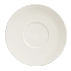 Syracuse China 902903007 Flint 5.12" Barista Saucer - 36 / CS