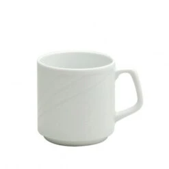 Buffalo R4510000567 Arcadia White Porcelain 10 Oz. Mug - 36 / CS