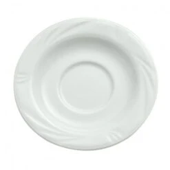 Buffalo R4510000501 Arcadia White Porcelain Saucer - 36 / CS