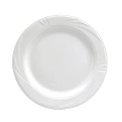 Buffalo R4510000146 Arcadia White Porcelain 9-7/8 In. Plate - 24 / CS