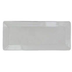 Homer Laughlin 7800 Times Square 11-15/16" X 4-7/8" Tray - Dozen