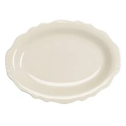 Homer Laughlin 52600 Carolyn Undecorated 11.75" Platter - Dozen