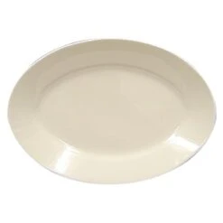 Homer Laughlin 24600 Undecorated RE 18" Oval Platter - 4 / CS
