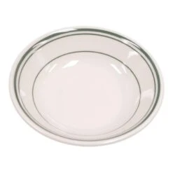 Homer Laughlin China 1631 Green Band 6 Oz. Fruit Dish - 36 / CS