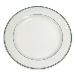 Homer Laughlin China 2081 Green Band RE 11" Plate - Dozen