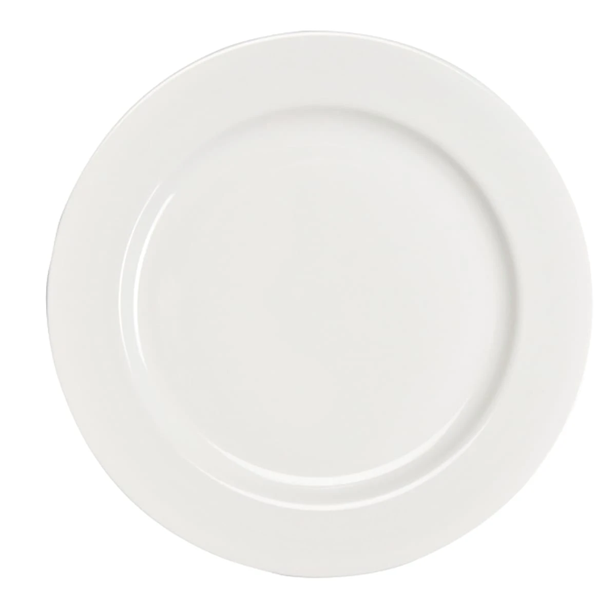 Homer Laughlin 6426000 Pristine White 12.25" Plate - 12 / CS 3 Homer Laughlin 6426000 Pristine White 12.25" Plate - 12 / CS