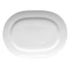 Homer Laughlin 6506000 Pristine White 13.5" Platter - 12 / CS -Libbey Kitchenware Store 211539