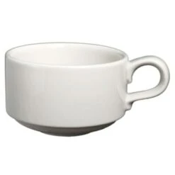 Homer Laughlin 11400 Chinese Undecorated 13 Oz. Soup Mug - 36 / CS