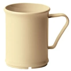 Cambro 96CW133 Camwear Beige 9.6 Oz Mug - 48 / CS