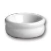 Hall® China 19190AWHA White 1 Oz. Jelly / Butter Dish - 72 / CS
