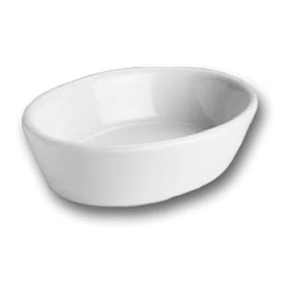 Hall® China 572-WH White 14 Oz. Oval Baker - 24 / CS 3 Hall® China 572-WH White 14 Oz. Oval Baker - 24 / CS
