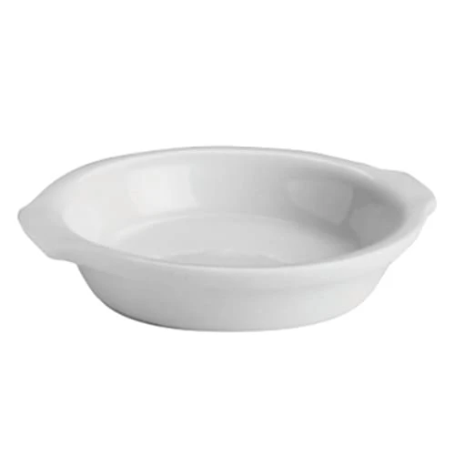 Hall China 514-WH White 16 Oz. Au Gratin / Shirred Egg Dish - 12 / CS 3 Hall China 514-WH White 16 Oz. Au Gratin / Shirred Egg Dish - 12 / CS