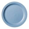 Cambro 9CWNR401 Slate Blue Camwear Narrow Rim 9" Plate - Dozen -Libbey Kitchenware Store 284748