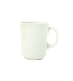 Syracuse China 951250277 Flint Undecorated 12 Ounce Cafe Mug - 12 / CS