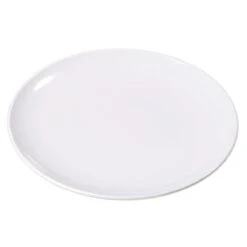 Carlisle 4380002 Epicure 12" White Buffet / Pizza Plate - 12 / CS