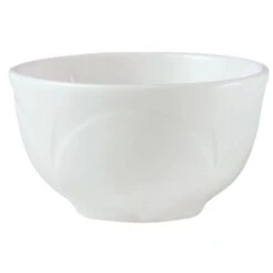Steelite 9102C435 Bianco White 8 Oz. Sugar / Bouillon Cup - 12 / CS