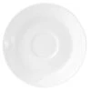 Steelite 9102C418 Bianco White Single Well 6" Saucer - 36 / CS -Libbey Kitchenware Store 302329