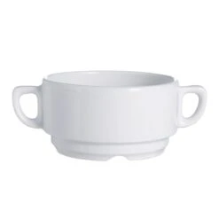 ARC Cardinal R0840 Candour White 9 Oz. Soup Bowl - 24 / CS