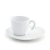 FOH DCS009WHP22 Ellipse 2 Ounce Cup & Saucer - 6 / CS -Libbey Kitchenware Store 359353